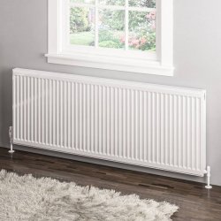 Eastbrook 600 x 1600mm Gloss White Type 11 Compact Panel Radiator