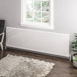 Eastbrook 600 x 2000mm Gloss White Type 11 Compact Panel Radiator