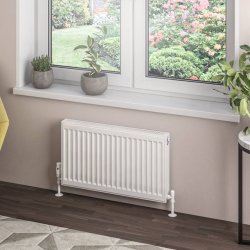 Eastbrook 400 x 700mm Gloss White Type 21 Compact Panel Radiator