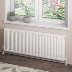 Eastbrook 500 x 1400mm Gloss White Type 21 Compact Panel Radiator