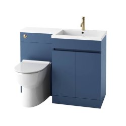 Scudo Empire 1100mm Matt Blue RH Furniture Pack