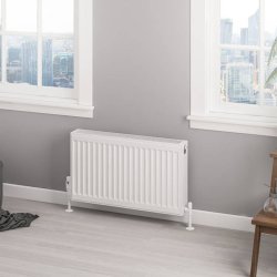 Eastbrook 400 x 700mm Gloss White Type 22 Compact Panel Radiator