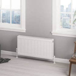 Eastbrook 400 x 800mm Gloss White Type 22 Compact Panel Radiator