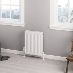 Eastbrook 500 x 400mm Gloss White Type 22 Compact Panel Radiator