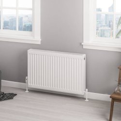 Eastbrook 500 x 800mm Gloss White Type 22 Compact Panel Radiator