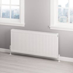 Eastbrook 500 x 1100mm Gloss White Type 22 Compact Panel Radiator