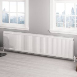 Eastbrook 500 x 2000mm Gloss White Type 22 Compact Panel Radiator