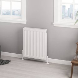 Eastbrook 600 x 500mm Gloss White Type 22 Compact Panel Radiator