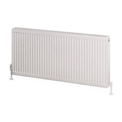 Eastbrook 600 x 1300mm Gloss White Type 22 Compact Panel Radiator