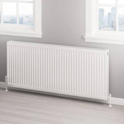 Eastbrook 600 x 1400mm Gloss White Type 22 Compact Panel Radiator