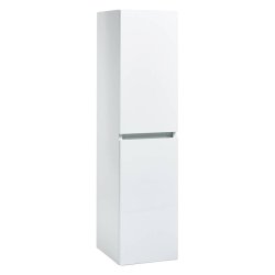 Scudo Muro Gloss White Tall Boy Cabinet