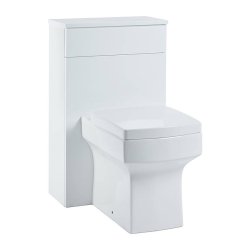 Scudo Muro 500mm Gloss White WC Unit