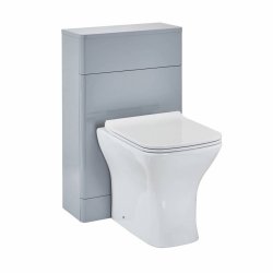 Scudo Rossini 500mm Pebble Grey WC Unit