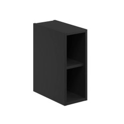 Scudo Alfie 200mm Matt Black Wall Mounted Side Cabinet