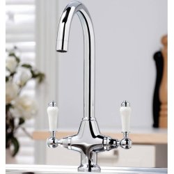 Scudo Harrogate Chrome Kitchen Tap