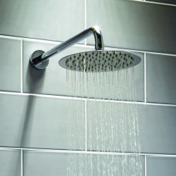 Scudo Chrome Round 400mm Fixed Shower Head