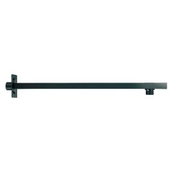 Scudo Black Square Shower Wall Arm