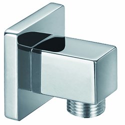 Scudo Chrome Square Outlet Elbow