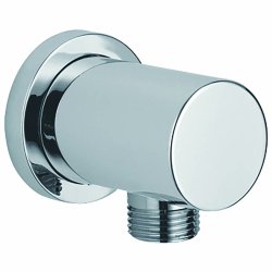 Scudo Chrome Round Outlet Elbow