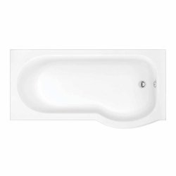 Scudo 1700x850mm RH P Shaped Shower Bath