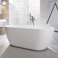 Scudo Onyx 1555 x 745mm Freestanding Bath