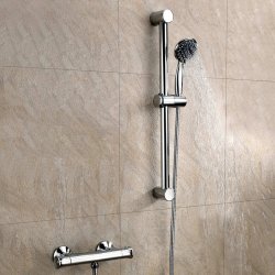 Scudo Tidy Chrome Round Shower Kit