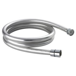 Nuie Smooth Silver 1500mm Shower Flex