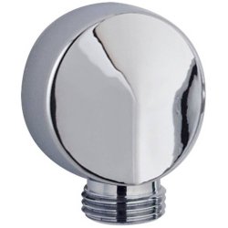 Nuie Round Chrome Outlet Elbow