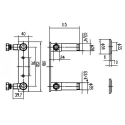 Nuie Bar Thermostat Fast Fix Bracket