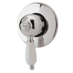 Nuie Edwardian Chrome Manual Concealed or Exposed Shower Valve