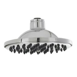 Nuie Round Chrome 152mm Fixed Shower Head