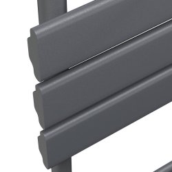 Scudo Life Anthracite 1200 x 600mm Towel Radiator