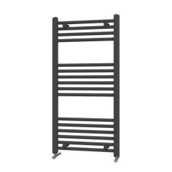 Scudo Strive Black 1000 x 400mm Towel Radiator