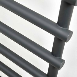 Scudo Izem Carbon Anthracite 1150 x 500mm Towel Radiator