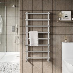 Scudo Izem Chrome 1150 x 500mm Towel Radiator