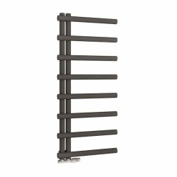 Scudo Carlo Carbon Anthracite 1150 x 500mm Towel Radiator