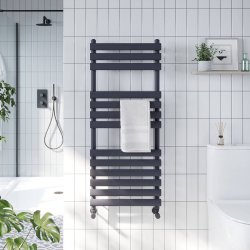 Scudo Instyle Carbon Anthracite 1200 x 500mm Towel Radiator