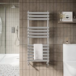 Scudo Instyle Chrome 1200 x 500mm Towel Radiator