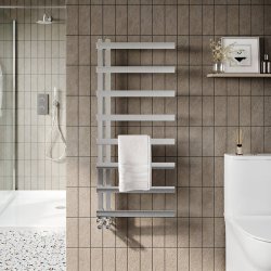 Scudo Irani Chrome 1150 x 500mm Towel Radiator