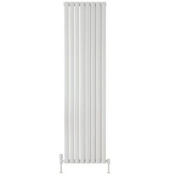 Scudo Apex White 1800 x 531mm Vertical Double Designer Radiator