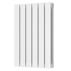 Scudo Bravo White 600 x 410mm Horizontal Double Designer Radiator