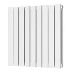 Scudo Bravo White 600 x 614mm Horizontal Double Designer Radiator