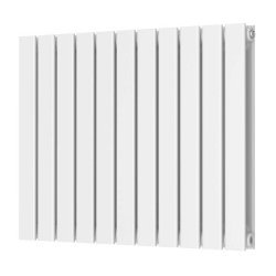 Scudo Bravo White 600 x 750mm Horizontal Double Designer Radiator