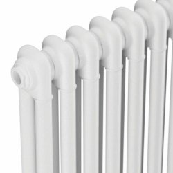 Scudo White 600 x 1010mm 2 Column Horizontal Radiator