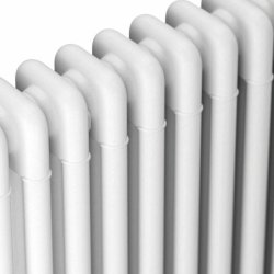 Scudo White 600 x 650mm 3 Column Horizontal Radiator