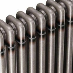 Scudo Raw Metal 600 x 821mm 3 Column Horizontal Radiator