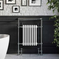 Scudo Harrogate 952 x 659mm 8 Column Traditional Towel Rail