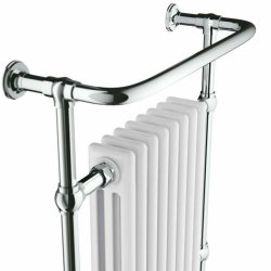 Scudo Harrogate 952 x 659mm 8 Column Traditional Towel Rail