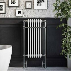 Scudo Ilkley 1130 x 554mm 7 Column Traditional Towel Rail