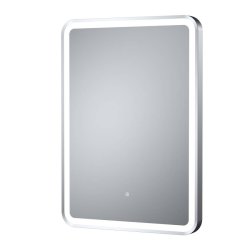 Nuie Hydrus Chrome 700 x 500mm LED Mirror